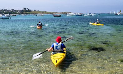 En kayak au fil de l'Aber Ildut