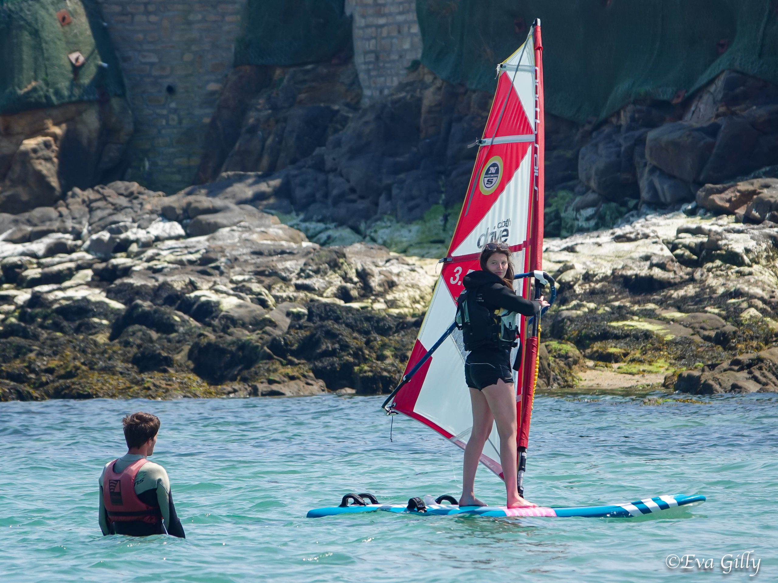 Centre nautique Plougonvelin Trez Hir Vent Ouest Location Cours particuliers planche à voile 