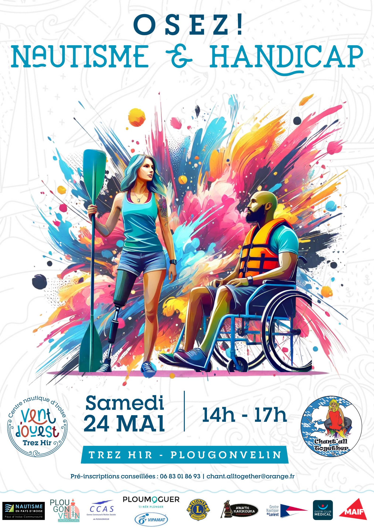 Affiche OSEZ ! Nautisme & Handicap 2025